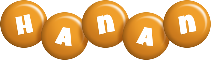 Hanan candy-orange logo