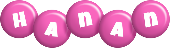 Hanan candy-pink logo
