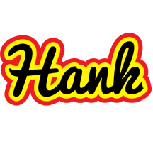 Hank flaming logo