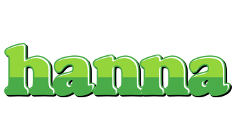 Hanna apple logo