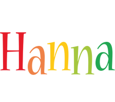 Hanna birthday logo