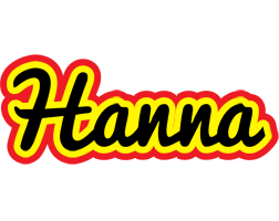 Hanna flaming logo
