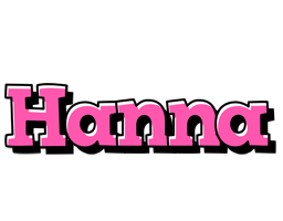 Hanna girlish logo
