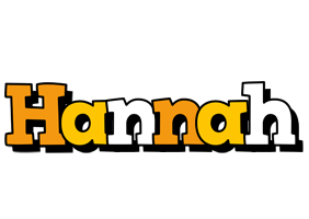Hannah cartoon logo