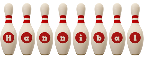 Hannibal bowling-pin logo