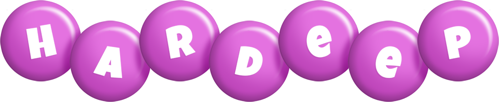 Hardeep candy-purple logo