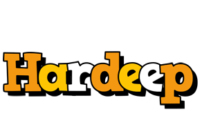 Hardeep cartoon logo
