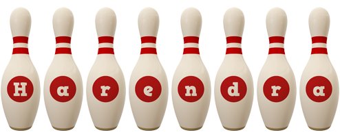 Harendra bowling-pin logo