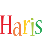 Haris birthday logo