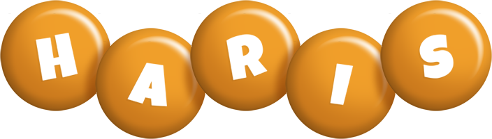 Haris candy-orange logo