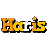 Haris cartoon logo