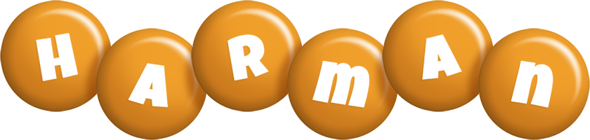 Harman candy-orange logo