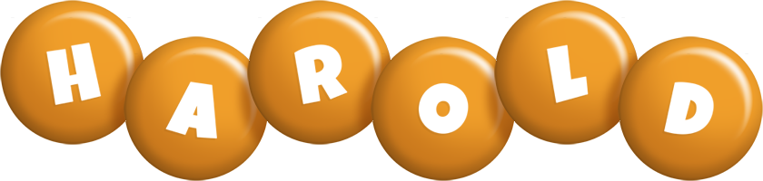 Harold candy-orange logo