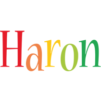 Haron birthday logo