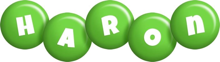 Haron candy-green logo