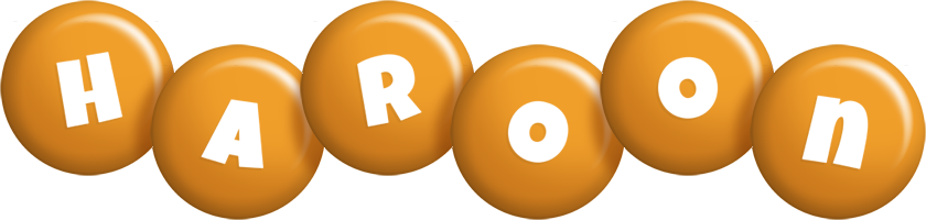 Haroon candy-orange logo