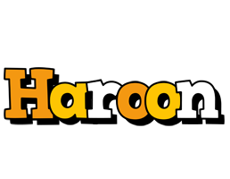 Haroon cartoon logo