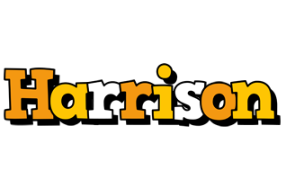 Harrison cartoon logo