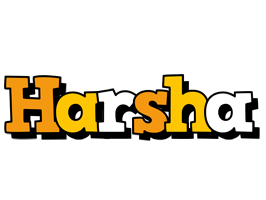 Harsha cartoon logo