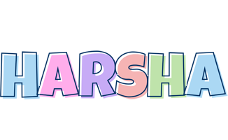 Harsha pastel logo