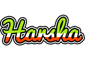 Harsha superfun logo