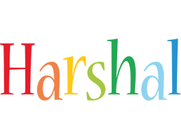 Harshal birthday logo