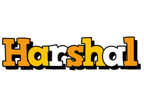 Harshal cartoon logo
