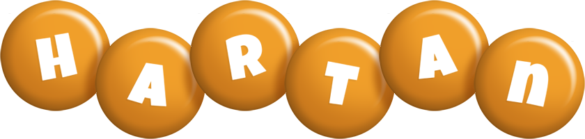 Hartan candy-orange logo