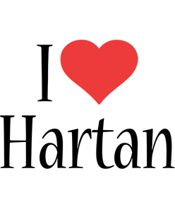 Hartan i-love logo