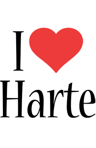 Harte i-love logo