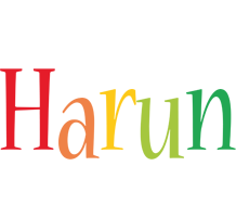 Harun birthday logo