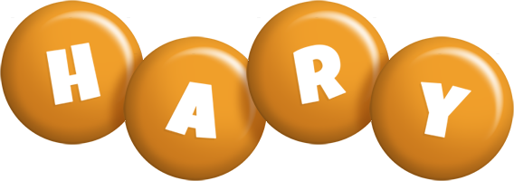Hary candy-orange logo