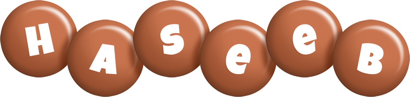 Haseeb candy-brown logo