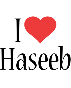 Haseeb i-love logo