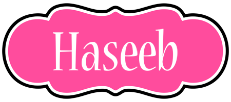 Haseeb invitation logo