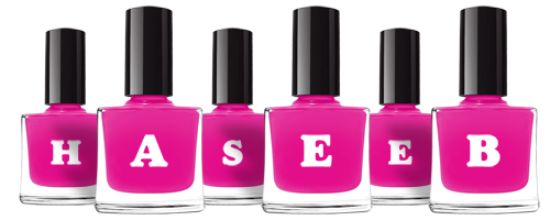 Haseeb nails logo