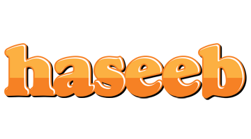 Haseeb orange logo