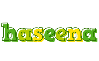 Haseena juice logo