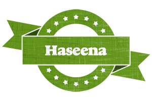 Haseena natural logo