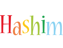 Hashim birthday logo