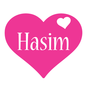 Hasim love-heart logo