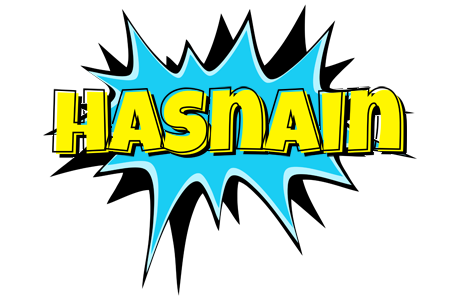 Hasnain amazing logo