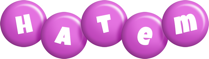 Hatem candy-purple logo