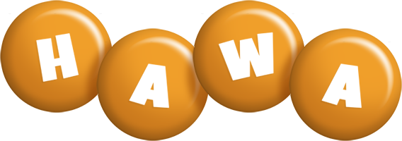 Hawa candy-orange logo