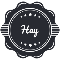 Hay badge logo