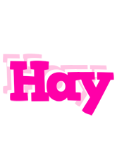 Hay dancing logo