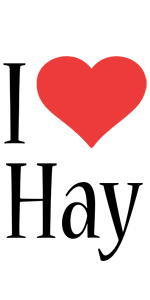 Hay i-love logo