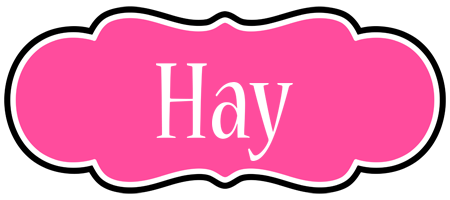 Hay invitation logo