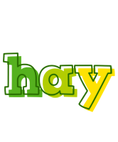 Hay juice logo