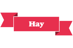 Hay sale logo